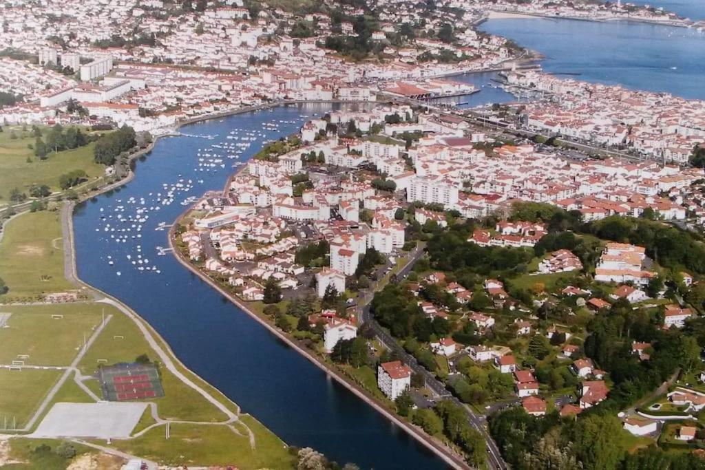 Loft Au Centre Ville, Calme, 200M De La Plage Saint-Jean-de-Luz Eksteriør billede